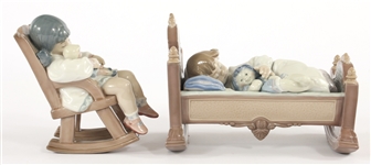 LLADRO PORCELAIN FIGURINES NO. 5717 & 5448