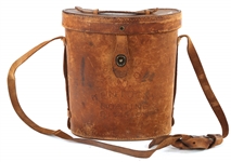 WWII ERA US M19 BINOCULARS WITH M44 LEATHER CASE