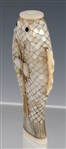 CHINESE DOUBLE FISH MOTHER OF PEARL SNUFF BOTTLE