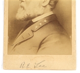 19th C. CABINET CARD OF ROBERT E. LEE