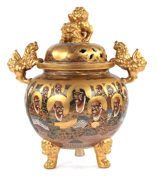 JAPANESE SATSUMA PORCELAIN CENSER