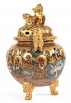 JAPANESE SATSUMA PORCELAIN CENSER