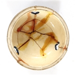 JAPANESE SATSUMA PORCELAIN SQUARE JAR