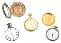 MENS POCKET WATCHES - FOR PARTS OR REPAIR