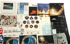 NASA MISSIONS SKYLAB ASTP & APOLLO DOCUMENTS & EPHEMERA