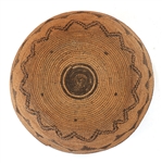 APACHE WOVEN COILED BASKET BOWL