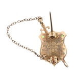 14K YELLOW GOLD PHI DELTA THETA FRATERNITY PIN
