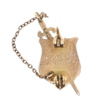 14K YELLOW GOLD PHI DELTA THETA FRATERNITY PIN