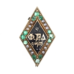 14K YELLOW GOLD PHI GAMMA DELTA FRATERNITY PIN