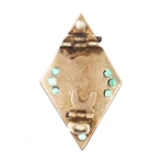14K YELLOW GOLD PHI GAMMA DELTA FRATERNITY PIN