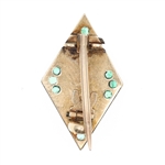 14K YELLOW GOLD PHI GAMMA DELTA FRATERNITY PIN