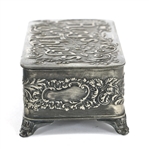 PAIRPOINT RINGS & THINGS QUADRUPLE PLATE JEWELRY BOX