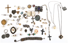 EARLY 20TH C. COSTUME JEWELRY 