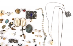 EARLY 20TH C. COSTUME JEWELRY 