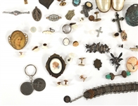 EARLY 20TH C. COSTUME JEWELRY 