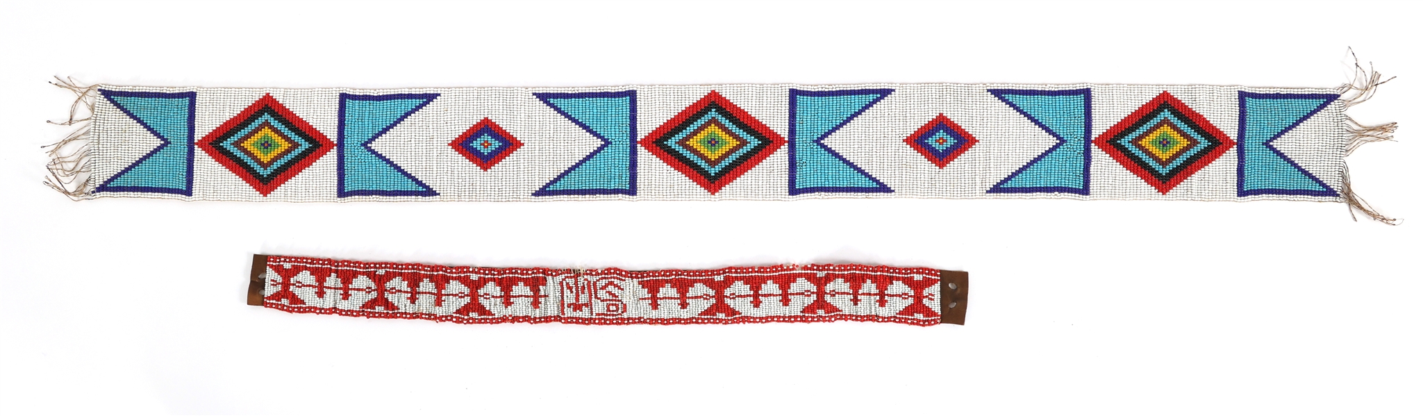 NATIVE AMERICAN BEADED SASHES