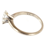 14K WHITE GOLD 0.85 CT MARQUISE DIAMOND WEDDING SET