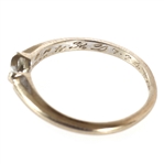 14K WHITE GOLD 0.85 CT MARQUISE DIAMOND WEDDING SET
