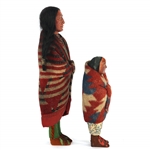 SKOOKUM DOLLS - LOT OF 2