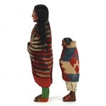 SKOOKUM DOLLS - LOT OF 2