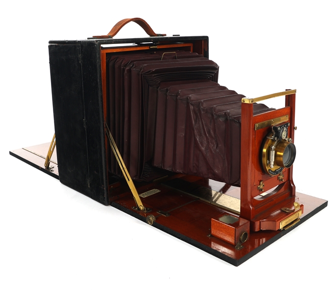 1897 ROCHESTER OPTICAL CO FOLDING PLATE CAMERA
