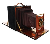 1897 ROCHESTER OPTICAL CO FOLDING PLATE CAMERA