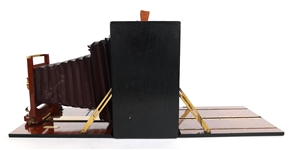 1897 ROCHESTER OPTICAL CO FOLDING PLATE CAMERA