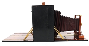 1897 ROCHESTER OPTICAL CO FOLDING PLATE CAMERA