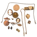 LATE 19th / EARLY 20th C. JEWELRY ITEMS