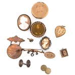 LATE 19th / EARLY 20th C. JEWELRY ITEMS