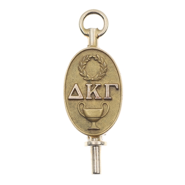 10K YELLOW GOLD ALPHA KAPPA GAMMA FRATERNAL PIN 1929