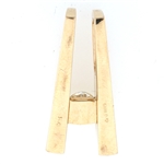 14K YELLOW GOLD 0.50 CT ROUND DIAMOND SLIDE PENDANT