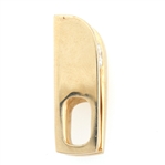 14K YELLOW GOLD 0.50 CT ROUND DIAMOND SLIDE PENDANT