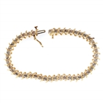 14K YELLOW GOLD 1.76 CTW DIAMOND BRACELET