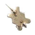 14K YELLOW GOLD PI KAPPA ALPHA FRATERNITY PIN