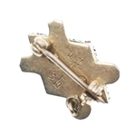 14K YELLOW GOLD PI KAPPA ALPHA FRATERNITY PIN