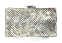 PERUVIAN SILVER JEWELRY TRINKET CHEST BOX