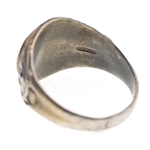 1919 AMERICAN EXPEDITIONARY FORCES STERLING SILVER RING