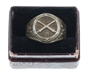 1919 AMERICAN EXPEDITIONARY FORCES STERLING SILVER RING