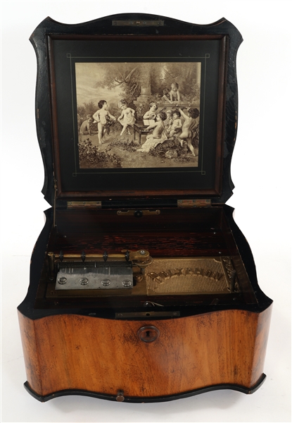 1900s POLYPHON DISC MUSIC BOX