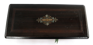 1890s MERMOD FRERES SWISS CYLINDER MUSIC BOX PLAYER