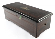 1890s MERMOD FRERES SWISS CYLINDER MUSIC BOX PLAYER