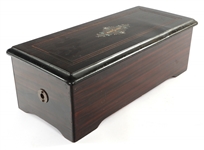 1890s MERMOD FRERES SWISS CYLINDER MUSIC BOX PLAYER