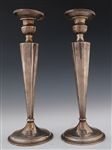EL-SIL-CO STERLING SILVER CANDELSTICK PAIR