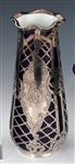 COBALT PORCELAIN SILVER OVERLAY ITEMS - LENOX & MORE