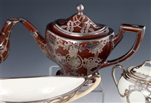 PORCELAIN STERLING SILVER OVERLAY ITEMS - LENOX & MORE