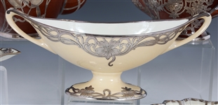 PORCELAIN STERLING SILVER OVERLAY ITEMS - LENOX & MORE