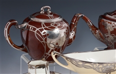 PORCELAIN STERLING SILVER OVERLAY ITEMS - LENOX & MORE
