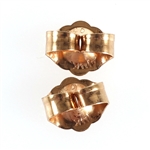 14K YELLOW GOLD AQUAMARINE EARRINGS