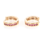 9K YELLOW GOLD EARRINGS & BRACELET